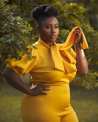 Lydia Forson dazzles in yellow