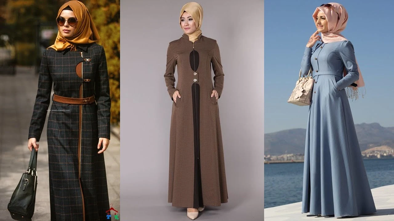 20 Inspirasi Model Baju Gamis Modern Terbaru 2020 Dengan Model Simple Tapi Elegan Dan Mewah - Model baju gamis moderen