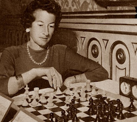 La ajedrecista María Luisa Gutiérrez Blanco