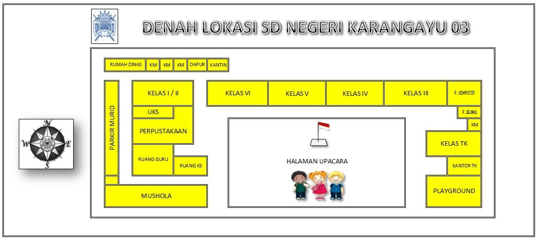 SD KARANGAYU 03 SEMARANG: Denah Lokasi SDN Karangayu 03