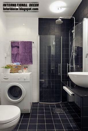 Black And White Bathroom Designs