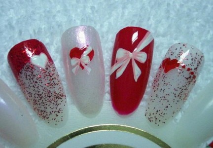 valentine nail designs. Valentine#39;s Day Nail Art