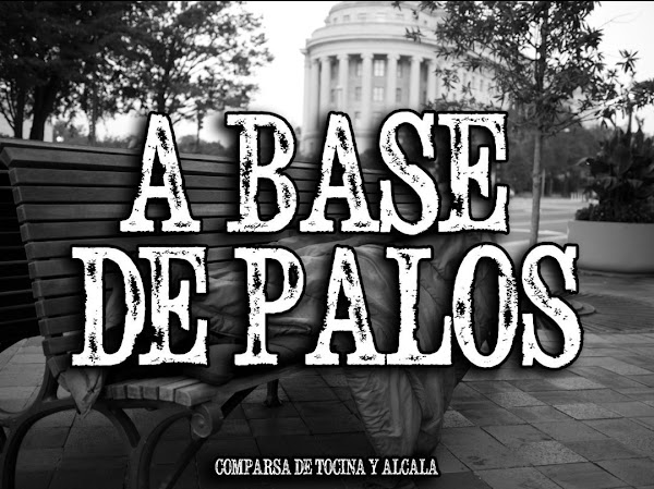 La comparsa de Alcalá y Tocina, este pasado concurso, “Pueblo Llano”, serán para el carnaval 2019, “A Base de Palos”
