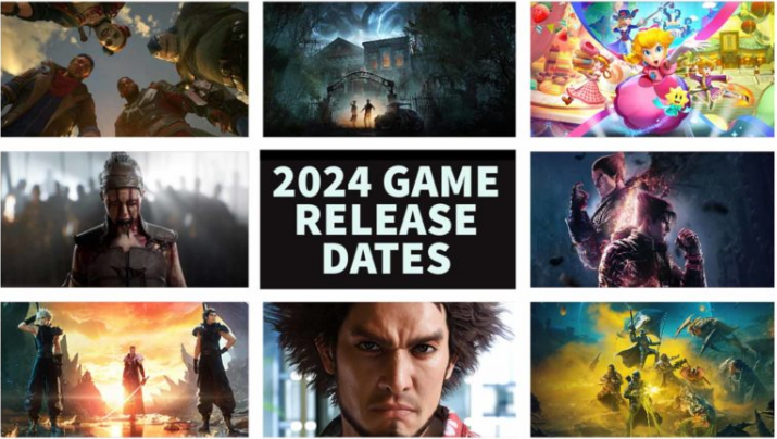 Game release dates 2024