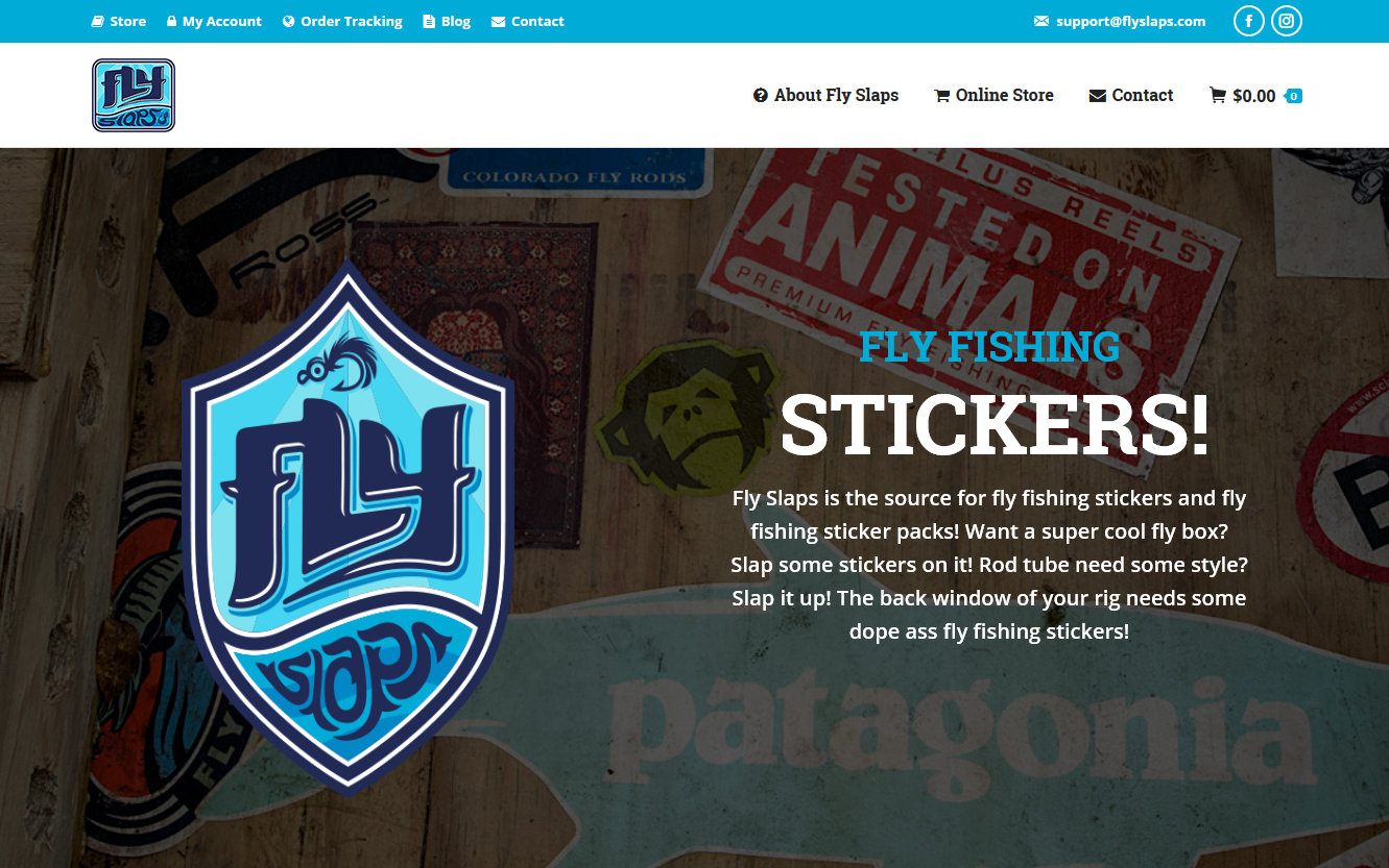 The Fiberglass Manifesto: FLY SLAPS - Your Source For Fly Fishing Stickers