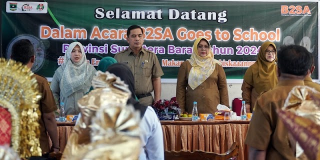 Pemkab Lima Puluh Kota Dukung Penuh Program B2SA Goes To School