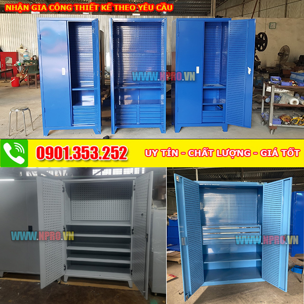 Tủ chứa đồ nghề vật tư mẫu mã đa dạng - Nhà máy, xưởng gara Tủ chứa đồ nghề vật tư mẫu mã đa dạng - Nhà máy, xưởng gara