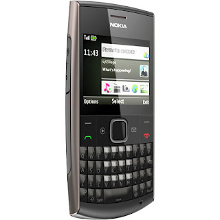 Nokia X2-01 Cinza Claro Desbloq QWERTY Redes Sociais MP3 FM Câmera 2GB