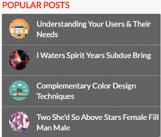 popular post material design popular post material design