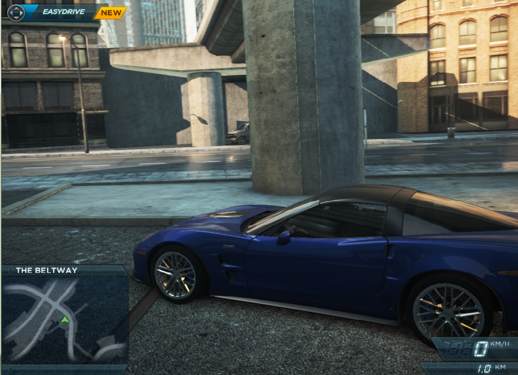 Chevrolet Corvette ZR1 location in Need For Speed Most Wanted (NFSMW 2 ...
