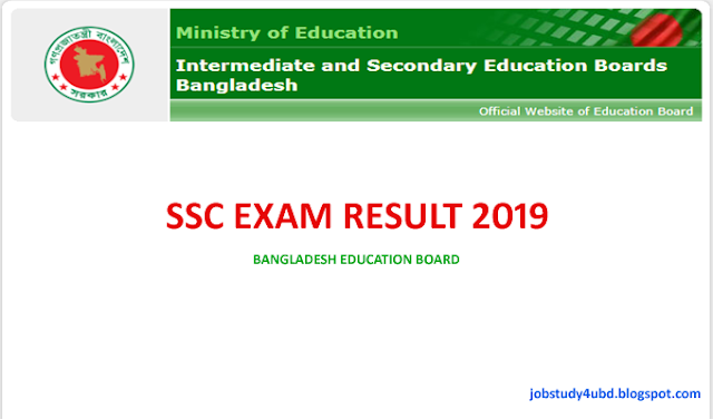 SSC Exam Result 2019 Bangladesh All Education Board