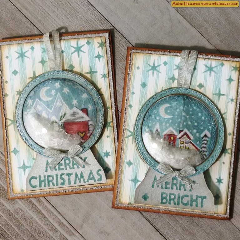 The Artful Maven: Tim Holtz Stamptember 2023 - Christmas Card Set