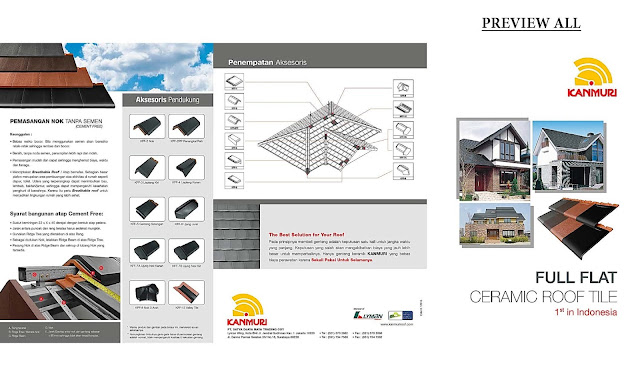 Brosur Genteng Keramik Flat Ex-Kanmuri 