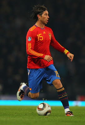 Sergio Ramos Spain Euro 2012 Football Posters