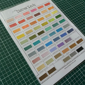 Distress ink color chart