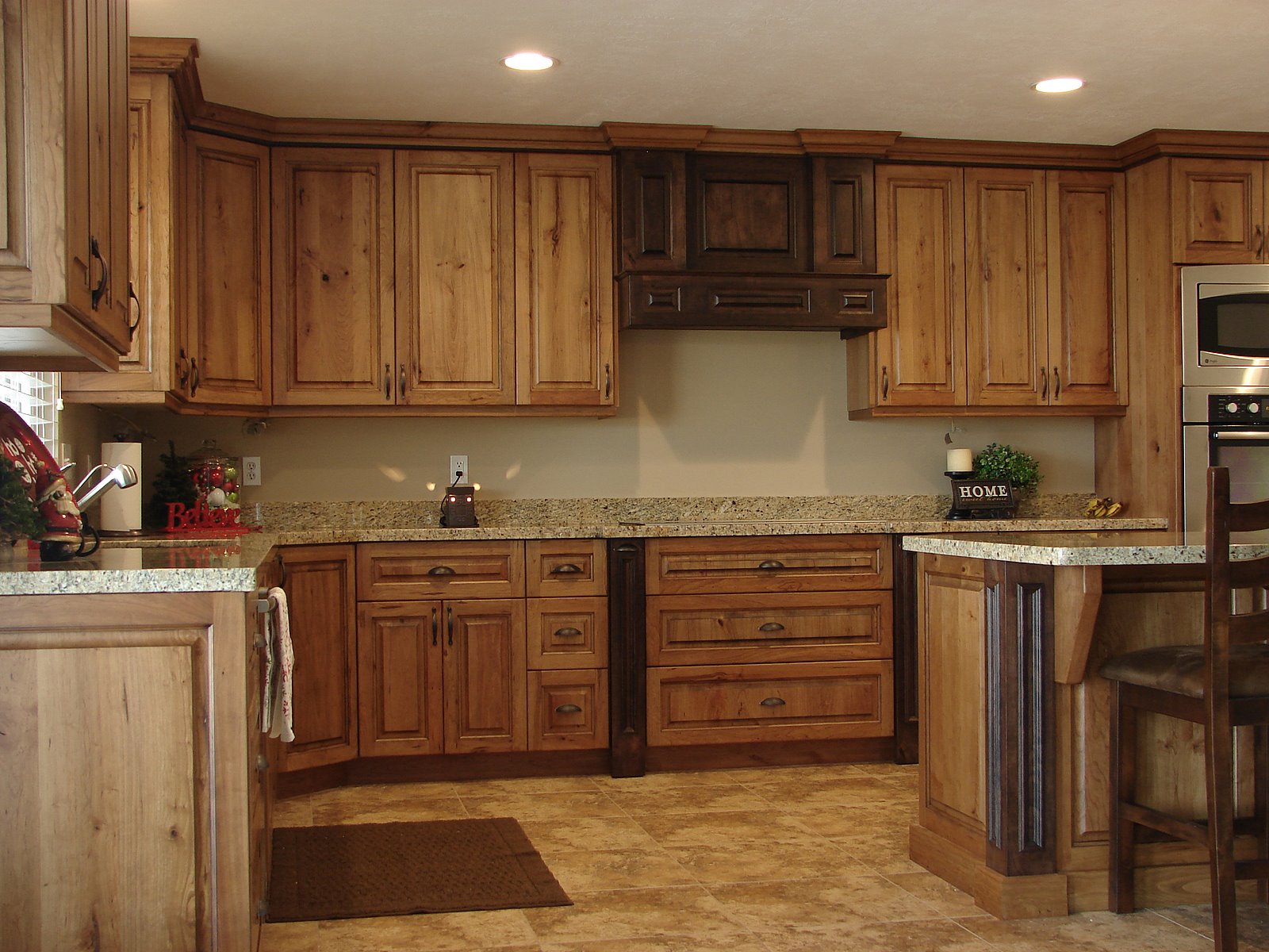LEC Cabinets  Rustic Cherry Cabinets 