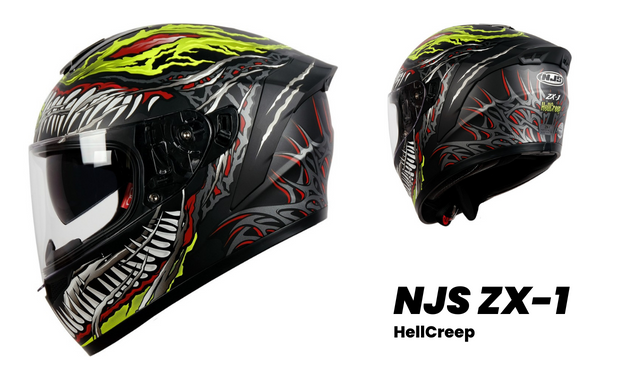 motif baru helm njs zx-1