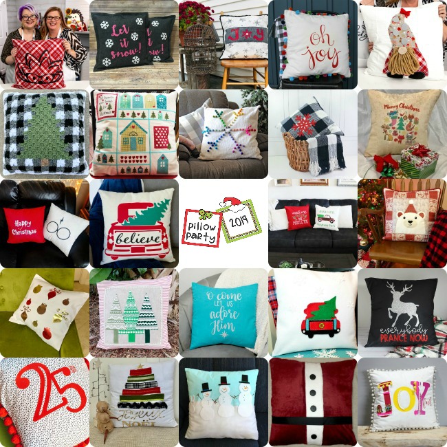 24 DIY Holiday Pillows