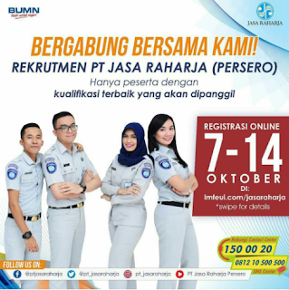 Rekrutmen PT Jasa Raharja (Persero)