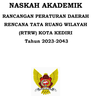 Download Naskah Akademik RT RW Kota Kediri Tahun 2023