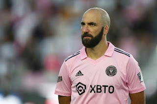 Le joueur de l’Inter Miami, Gonzalo Higuaín