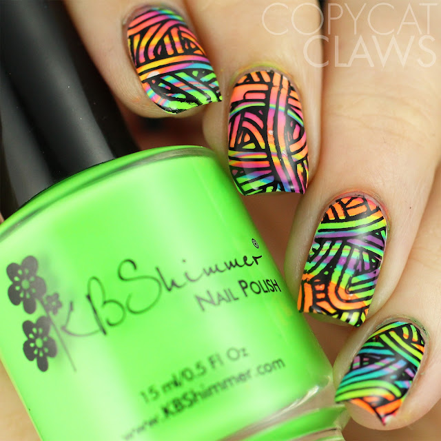 KBShimmer All The Bright Moves Water Marble