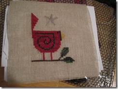BC xmas cardinal