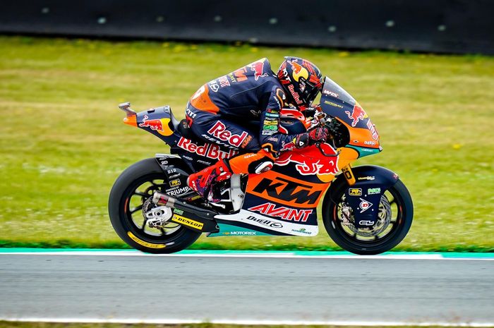 Hasil FP2 Moto2 Inggris 2022 - Augusto Fernandez Balas Jake Dixon, Performa Pembalap Tim Indonesia Turun