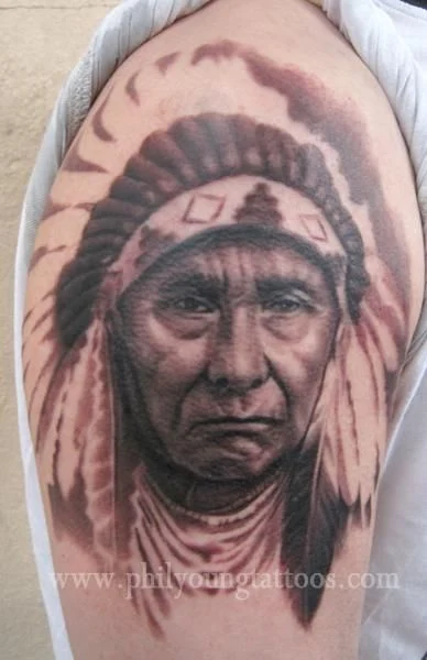tatuajes de indios para hombres