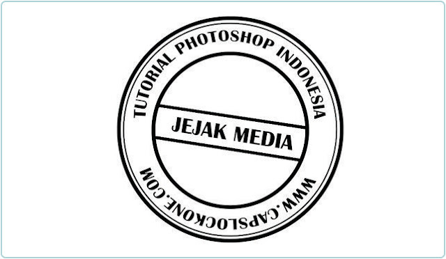 Cara Membuat Stempel Lingkaran Di Photoshop ( Terbaru )