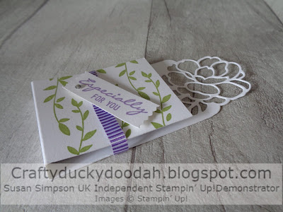 Craftyduckydoodah!, August 2018 Coffee & Cards project, Botanical Bliss, Stampin' Up! UK Independent  Demonstrator Susan Simpson, Supplies available 24/7 from my online store, 