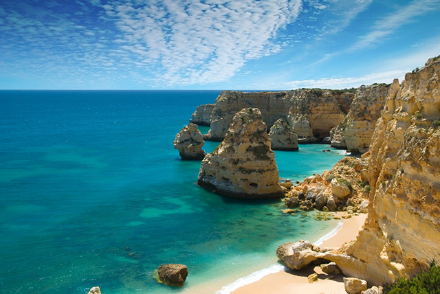 Praia da Marinha, Portugal