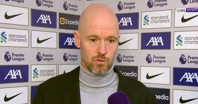 'We have to reset': Ten Hag rates his players' mental ability after Liverpool defeat