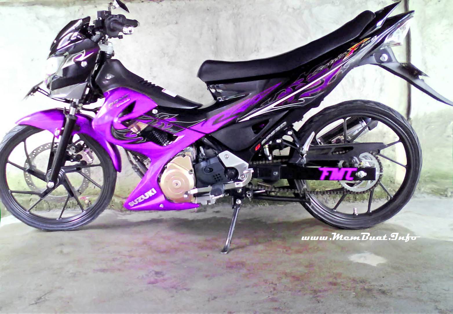 Kumpulan Gambar Motor Drag Satria Hiu Terbaru Kinyis Motor