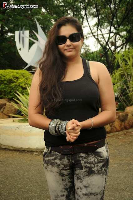 This is photo of south indian actress Namitha is acting