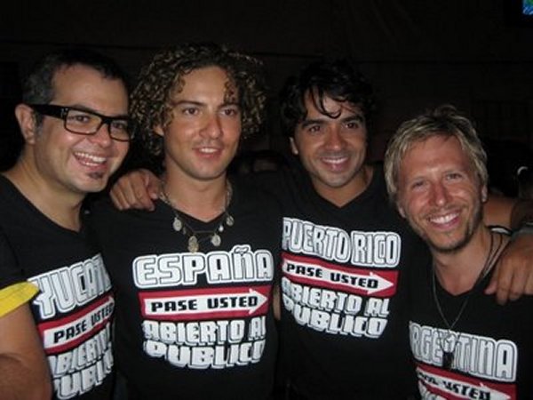 Aqui Estoy Yo, Fonsi, Bisbal, Syntek y Schajris, 2009