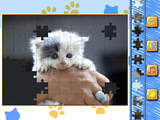 Gameplay de Jigsaw Puzzle Cats & Kitten