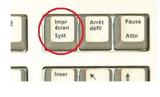 photo de la touche Impr Ecran d'un clavier