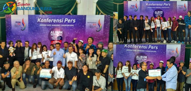 Album Kompilasi, Bentuk Dukungan Seniman Jawa Barat Sukseskan PON dan Peparnas