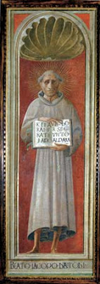 Jacopone da Todi, fresco by Paolo Uccello, Cathedral of Prato, now in Museo di Pittura Murale