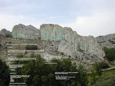 Escalada en San Martín de Ubierna, Burgos