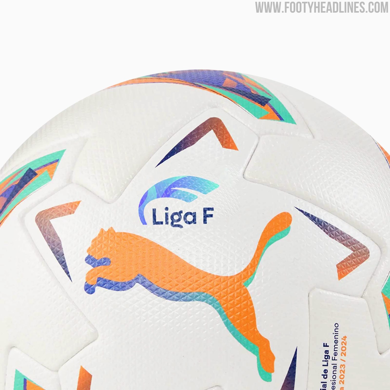 Puma Liga F 23-24 Ball Released - Footy Headlines