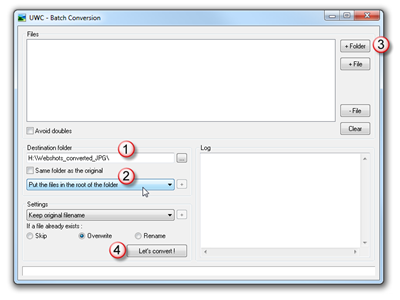 Webshots_UWC_migration_folders_and_options