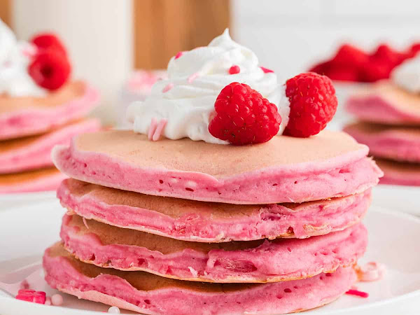 Pink Pancakes and Valentine Donuts at Thursday Favorite Things Party