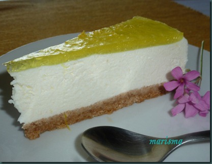 tarta de limon sin horno,racion1 copia