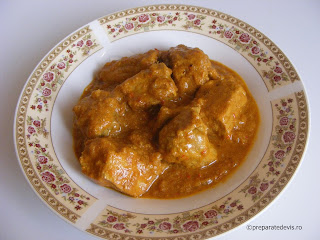 Carne de porc in sos curry retete culinare,