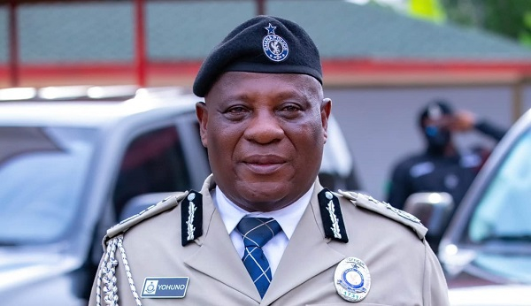 Ghana’s IGP Christian Tetteh Yohuno reviews police operations targeting illegal mining, following a reshuffle of regional commanders in galamsey zones.