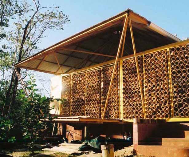 Desain Rumah Keren Lainnya Seperti Desain Rumah Bambu Sederhana Semoga 