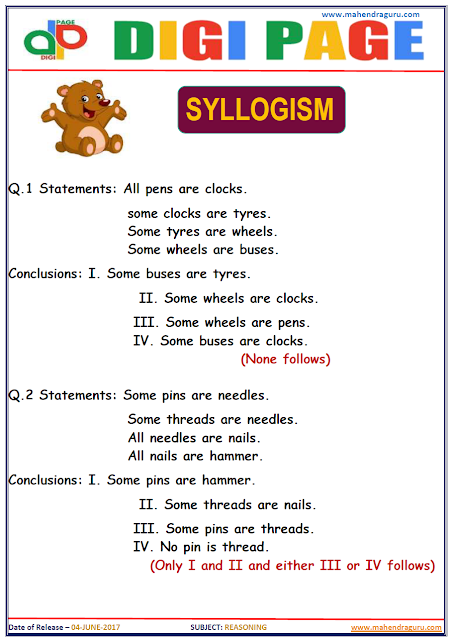 DP | SYLLOGISM | 4 - JUNE - 17 |