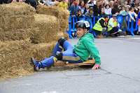 Bajada de goitiberas de las fiestas de Rontegi